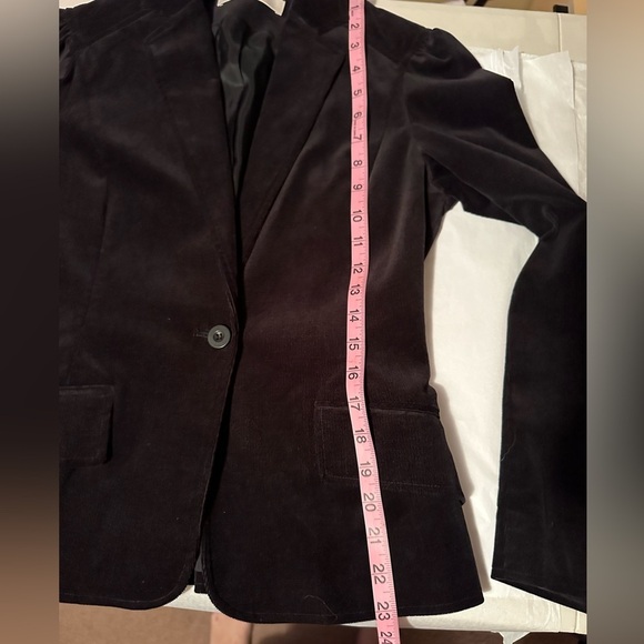 John Rocha fitted black corduroy women’s blazer size 8 - Picture 8 of 11